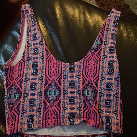 A cropped tank top. Multiple colors. - Picture 2 of 3